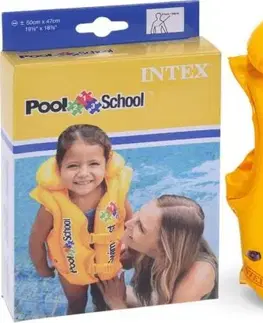Záchranné vesty Kinekus Vesta nafukovacia detská na plávanie 3-6 rokov