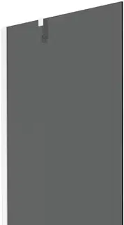 Sprchové dvere MEXEN/S - Next vaňová zástena FIX 70 x 150, grafit, biela 895-070-000-00-40-20
