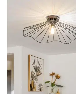Svietidlá BRILAGI - LED prisadený luster CERIA WIRE 1xE27/40W/230V pr. 60 cm čierny BG3988+EG300156