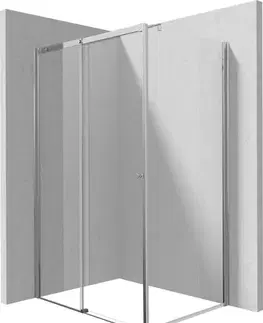 Sprchovacie kúty DEANTE - Sprchovací kút Kerria Plus chróm, obdĺžniková, 100x90 cm KKN0P10S09
