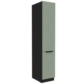Kuchynské skrinky stojace Kuchynská skrinka Aria-Sa/Bl Anti Fingerprint 40dk-210 2f