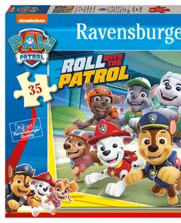Do 49 dielikov Ravensburger Puzzle Labková patrola: Silná jednotka 35 Ravensburger