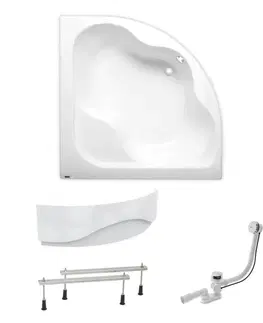Vane Rohová vaňa Laguna Syntia Plus 150x150 cm akrylát ľavá aj pravá SIKOSY1500ANP SIKOSY1500ANP