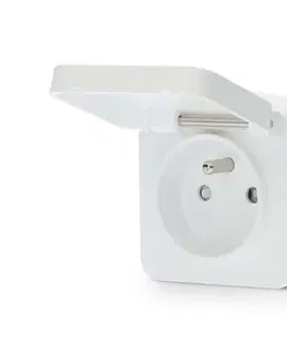 LED osvetlenie  WIFIPO130EWT - Inteligentná zásuvka 3680W/230V/ Typ E/16A Wi-Fi Tuya IP44 WIFIPO130EWT
