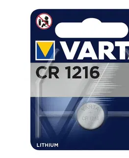 Predlžovacie káble Varta 6216 - 1 ks Lithiová batéria CR1216 3V 6216101401