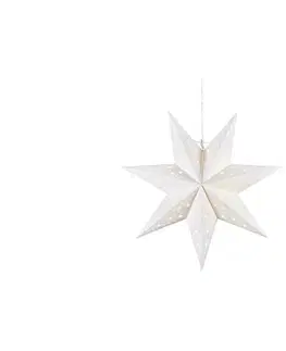 Vianočné dekorácie Markslöjd 705897 - LED vianočná dekorácia BLANK LED/0,2W/3xAA priemer 45 cm biela 705897