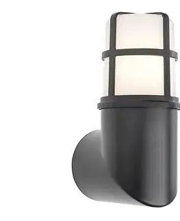 Svietidlá Redo 90198 - Vonkajšie nástenné svietidlo TRITON 1xE27/28W/230V IP54 čierna 90198
