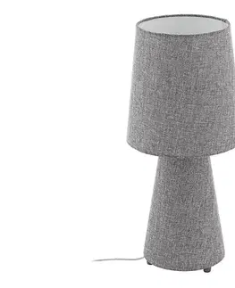 Lampy EGLO 97132 - Stolná lampa CARPARA 2xE27/12W/230V 97132