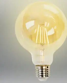 Žiarovky E27 Žiarovka FL G95 4W/350LM E27 230V 2200K GOLD