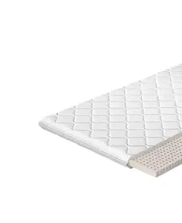 Matrace NABBI Linez 140 obojstranný penový matrac (topper) latex / látka