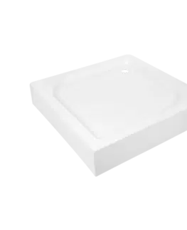 Vane INVENA - Sprchová vanička štvorec 80 x 80, 16, bez sifónu AK-80-K83-P