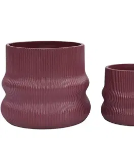 Záhrada Kvetináč lc5083-2s /15.5x15.5x13.5/bordová