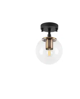 Svietidlá Závesný luster Atmaca - 10205, čierna