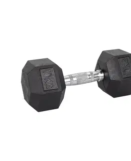Činky Šesťhranná činka inSPORTline Hexsteel 10 kg