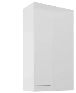 Kuchynské skrinky visiace Skrinka do kuchyne Lara biely 60G-108 1F