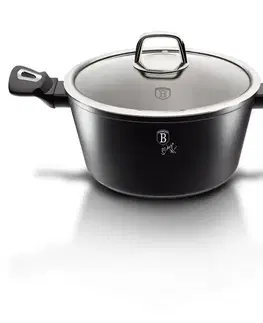 Hrnce BERLINGER HAUS - Hrniec a pokrievka 24cm BlackSilver