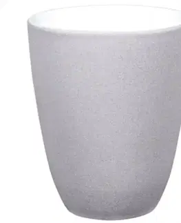 Záhrada Obal na kvetináč MODERN CLASSIC ORCHID sivý keramický