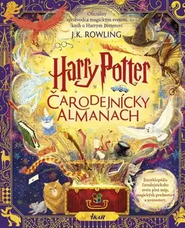 Fantasy, upíri Harry Potter: Čarodejnícky almanach - Joanne K. Rowling,Oľga Kraľovičová