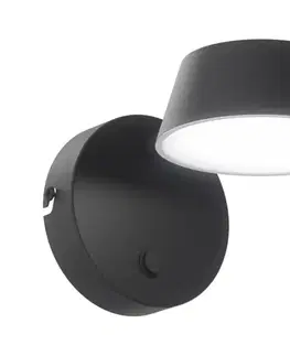 Svietidlá Open Design OR86522 - LED nástenné svietidlo TIMO LED/6W/230V 3000/4500/6500K čierna OR86522