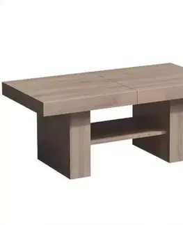 Konferenčné stolíky s úložným priestorom Konferenčný stolík Atena tabak