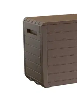 Úložné boxy a chladničky KETER Úložný box ATALAS | hnedá 270L