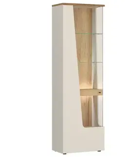 Vitríny a regály do obývačky Vitrína Cut Out CTUV01L U1181D kašmír