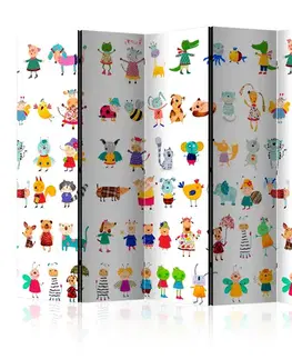 Paravány Paraván Cartoon Pets Dekorhome