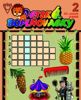 Pre deti a mládež - ostatné Detské doplňovačky 2 2025 levie - Jela Mlčochová