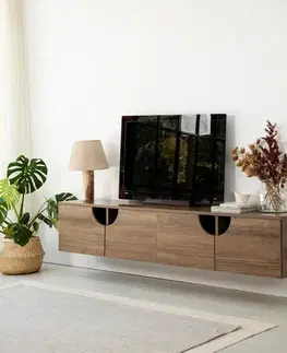 TV stolíky TV stolík Grotte - Walnut