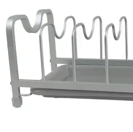 Odkvapkávače MAKRO - Odkvapkávač na riad AL 38x14x13cm