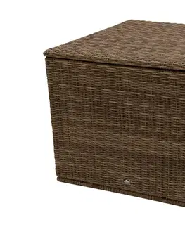 Príslušenstvo DEOKORK Box na podušky 90 x 90 cm BORNEO LUXURY (hnedá)