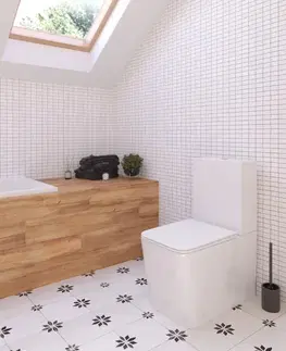 Záchody WC kombi komplet SAT Infinitio vrátane dosky softclose, vario odpad SATINF032SREXVPSN SATINF032SREXVPSN