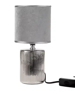 Lampičky Keramická stolná lampa Moon, 13 x 27,5 x 13 cm