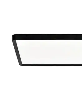 Svietidlá Fulgur s-43103 - LED stropné svietidlo NOMY LED/32W/230V CCT IP40 40x40 cm čierna s-43103