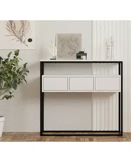 Konferenčné stolíky Odkladací stolík Guarda White and Black