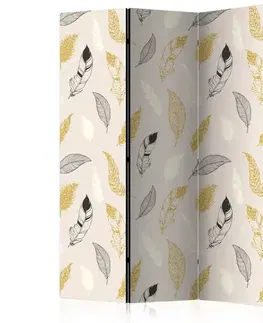 Paravány Paraván Golden Feathers Dekorhome