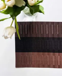 Prestieranie JAHU collections Prestieranie Deluxe 30 × 45 cm – Majda pruhy tmavohnedé