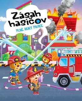 Leporelá, krabičky, puzzle knihy Zásah hasičov