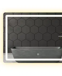 Kúpeľňové zrkadlá REA - Zrkadlo LED 80x60cm P10407 HOM-02829