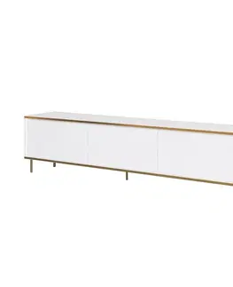 TV stolíky TV stolík Imaj - White, Gold