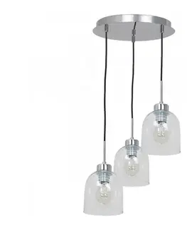 Svietidlá  Luster na lanku FILL 3xE27/60W/230V okrúhly 1738