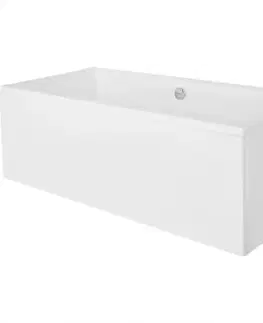 Obdĺžnikové vane Vaňa Quadro 165/75 + nohy
