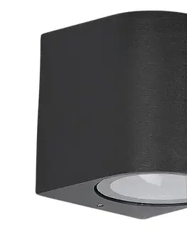 Svietidlá HÖFFTECH - Vonkajšie nástenné svietidlo 1xGU10/35W/230V IP65 14822
