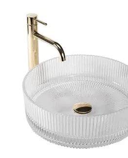 Umývadlá REA - Umývadlo na dosku Ingrid Transparent REA-U0278
