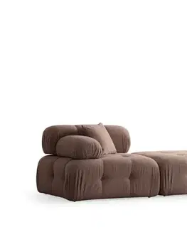 Pohovky a gauče Trojmiestna pohovka Doblo 3 Seater ( L1-Pouffe-1R) - Cappucino