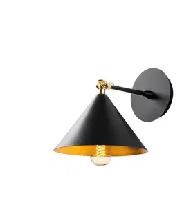 Nástenné svetlá Nástenná lampa Berceste - 185BLACK-A