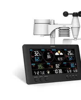 Meteostanice, teplomery a vlhkomery Sencor - Profesionálna meteostanica s farebným LCD displejom 5V/1xCR2032 Wi-Fi 35054541