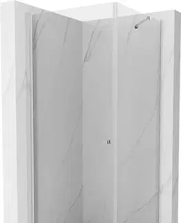 Vane MEXEN/S - Pretória sprchovací kút 70x70, transparent, chróm + sprchová vanička vrátane sifónu 852-070-070-01-00-4070