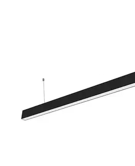 Svietidlá  LED Luster na lanku SAMSUNG CHIP LED/40W/230V 6400K čierna 21600