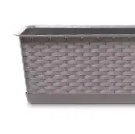 Záhradné kvetináče ProsperPlast Kvetináč RATOLLA CASE | mocca 58,7 cm